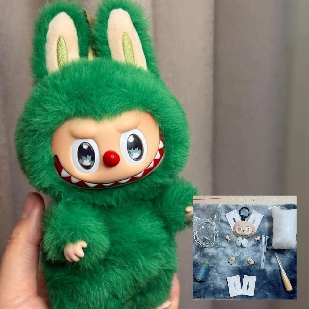 

Новый Для Labubu Полный Набор Материалов для Изготовления Кукол DIY Производство Трендовые Игрушки Подвески для Сумок Настольные Украшения Аксессуары