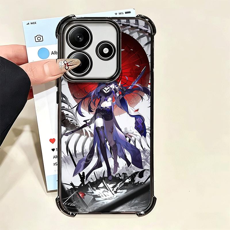Honkai Star Rail Acheron Plating Phone Case For Xiaomi Poco X5 X6 X7 X8 Pro Max F8 Ultra F7 M8 M7 M5S Redmi 15C 15 14C 13C 13 X3