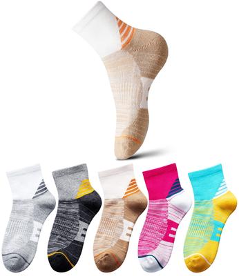 Meias esportivas de corrida, suporte de arco, quarto júnior, 5 pares, cor [banerise] Meias femininas, escalada, tênis, meias, parte inferior, meias, meias, conjunto,