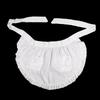 Lace/Ruffled Decor Woman Apron Half Waist Short Cosplay Maid Lolita Pinafore Baking Kitchen Cleaning Bib with Pocket