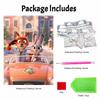 Disney Pearl Art DIY Kit Nick Judy Pearl Gemstone Painting Home Wall Decor Craft
