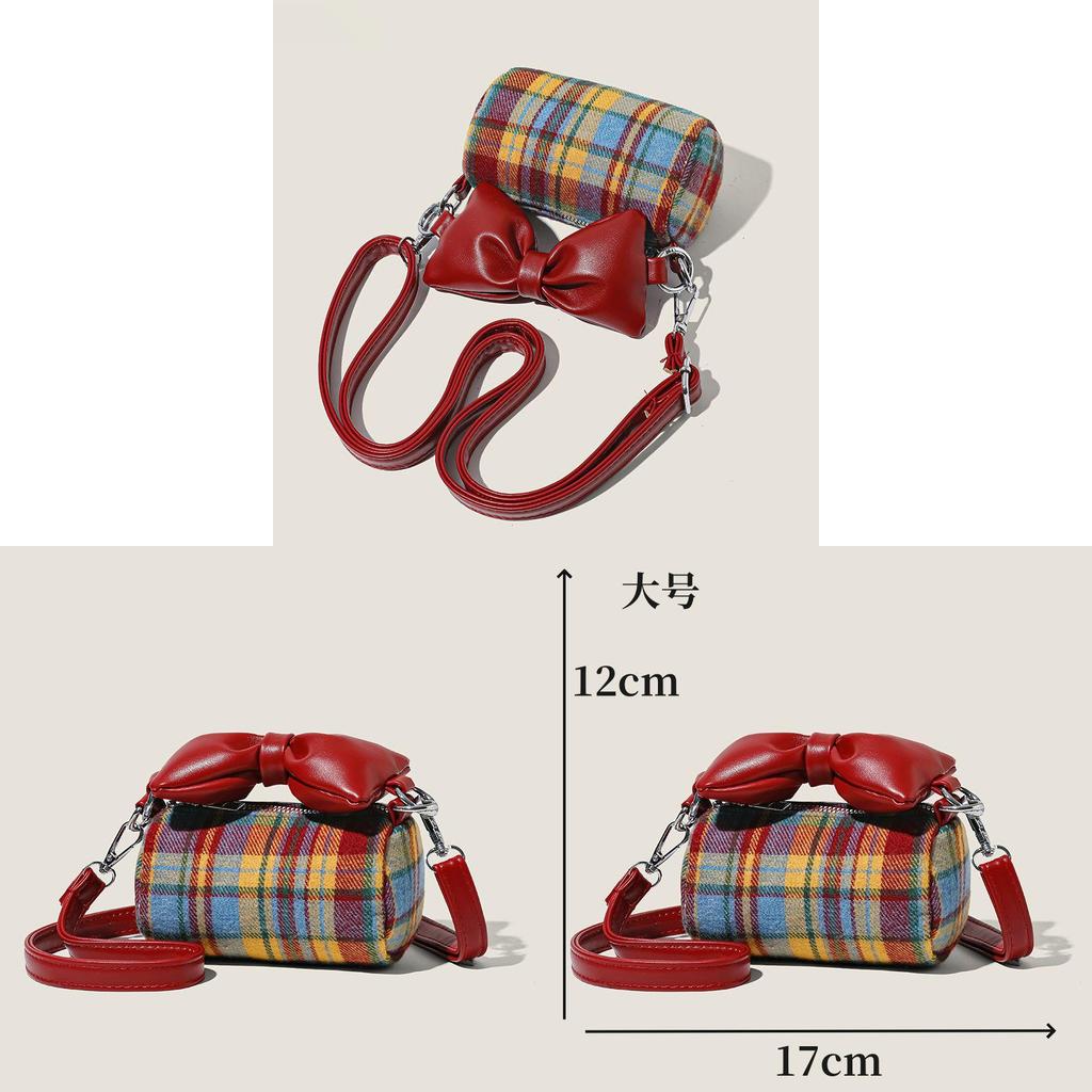 Nylon Bowknot Small Crossbody Bag For Daily Casual Wear