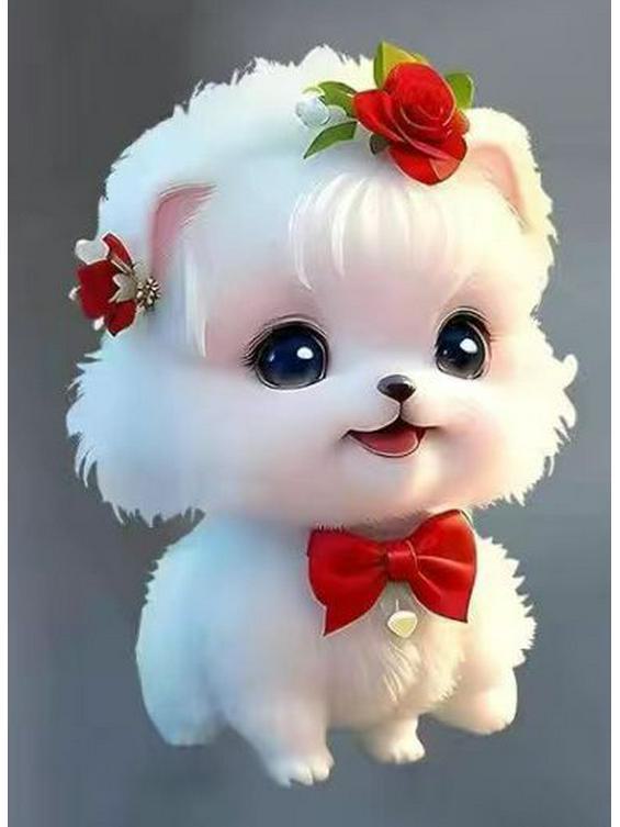 

Милые наклейки с изображением померанского шпица для украшения холодильника, туалета и электромобиля 15 cm