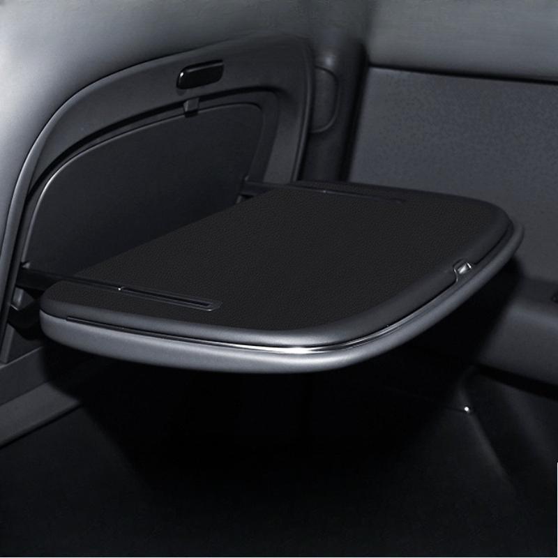 For Xpeng P7+ 2026 2027 Car Rear Seat Tray Cover Mat Table Leather Protector Scratch-proof Pad Interior Modification Accessories