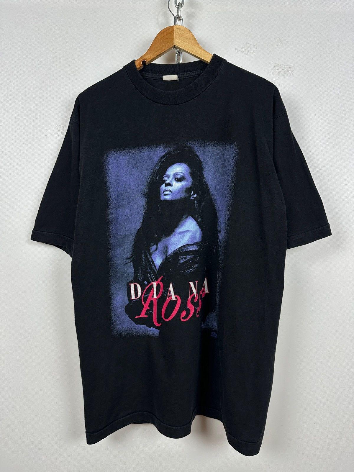 90s Vintage Diana Ross Always is Forever Band Size XL Unisex T-Shirt M