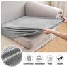 Jacquard Stretch Fabric Sofa Cover Plain Seat Couch Covers for Sofa Living Room Removable Seat Case Chaise Lounge Slipcover Pets