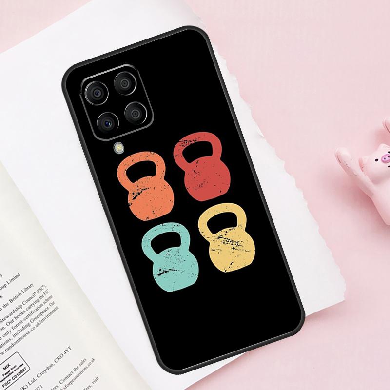 Bodybuilding Gym Fitness Case For Samsung Galaxy M52 M32 M12 M13 M53 M51 M31 M11 M14 M34 M54 M16 M36 M56 M15 M35 M55