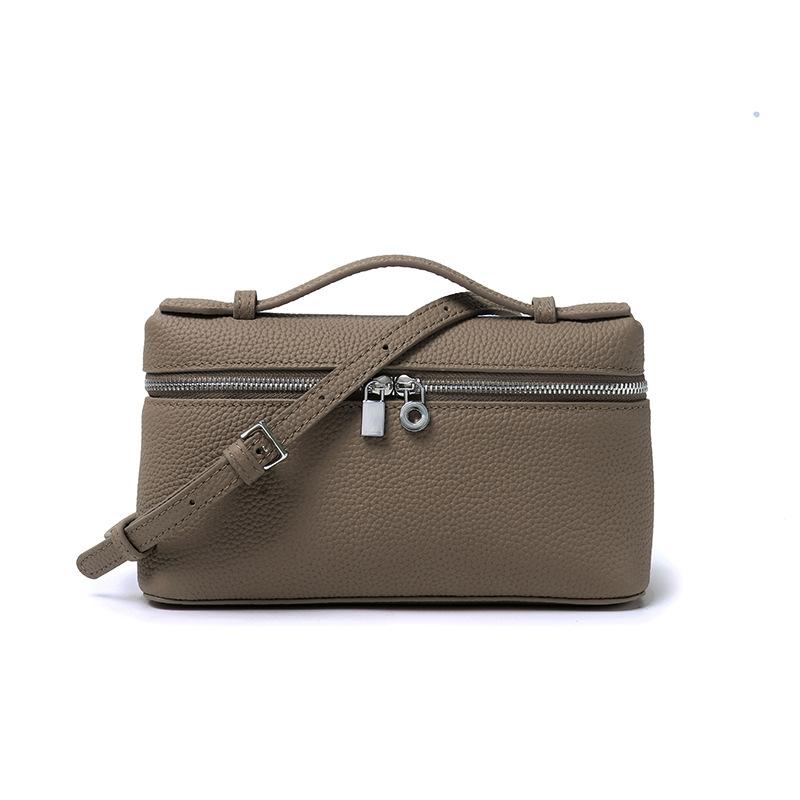 Pierwsza warstwa skóry bydlęcej Lp19Lp27 Torba na lunch Gigi Ta sama skóra Modna do noszenia w ręku Torba damska Torba na ramię Torba crossbody