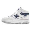 New Balance Nb 650 Retro Basketballschuhe Unisex Sneaker Weiß Blau BB650RWJ