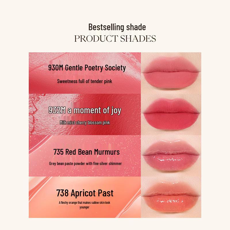 Yeast Color Dreamer Weightless Lip Mist – Matte Water Lip Gloss & Mirror Glaze