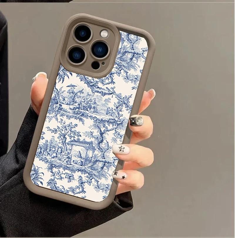 Retro Floral Flower Painted Case For Realme 15T 15 14 Pro 5G C71 C75 C53 C55 C63 C12 C20 C12 C21 11 12 13 Plus Silicone Cover