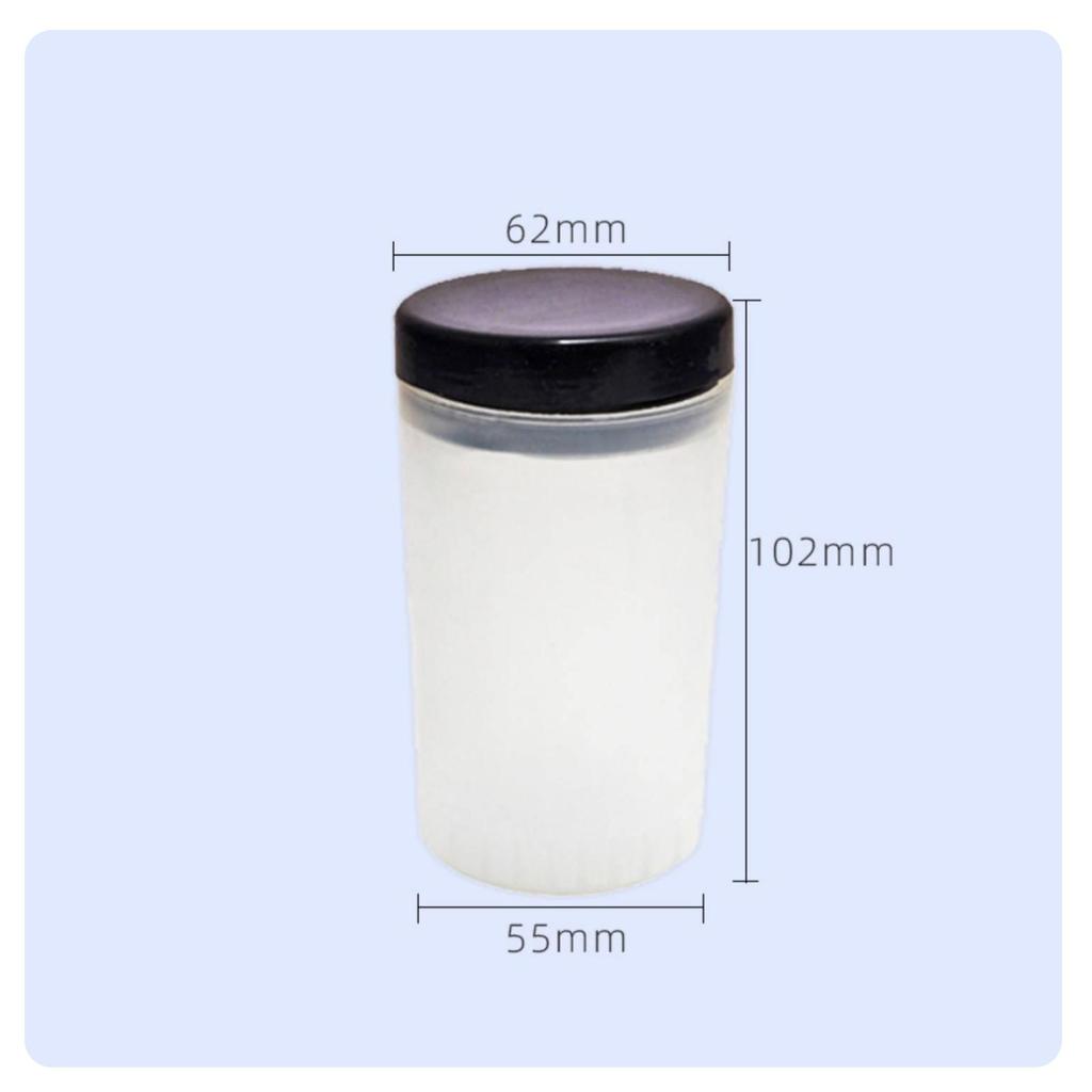Paint Brush Cleaner Rinse Cup Washing Black Lid Washer Translucent
