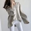 Korean Knitwear New Hot Style Autumn Temperament Trendy Women's Loose Pullover Bottoming Sweater for Women