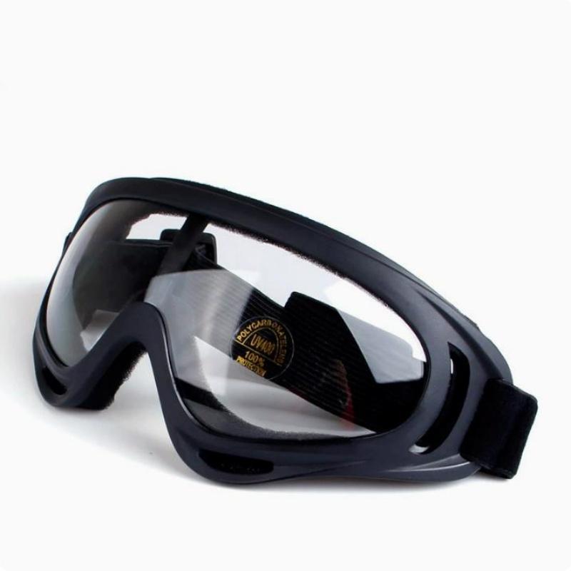 

Fashion Men s and Women s Windproof Sand-Resistant Ski Goggles Dust-Resistant Protective Eyewear with Resin Lenses for Cycling прозрачный