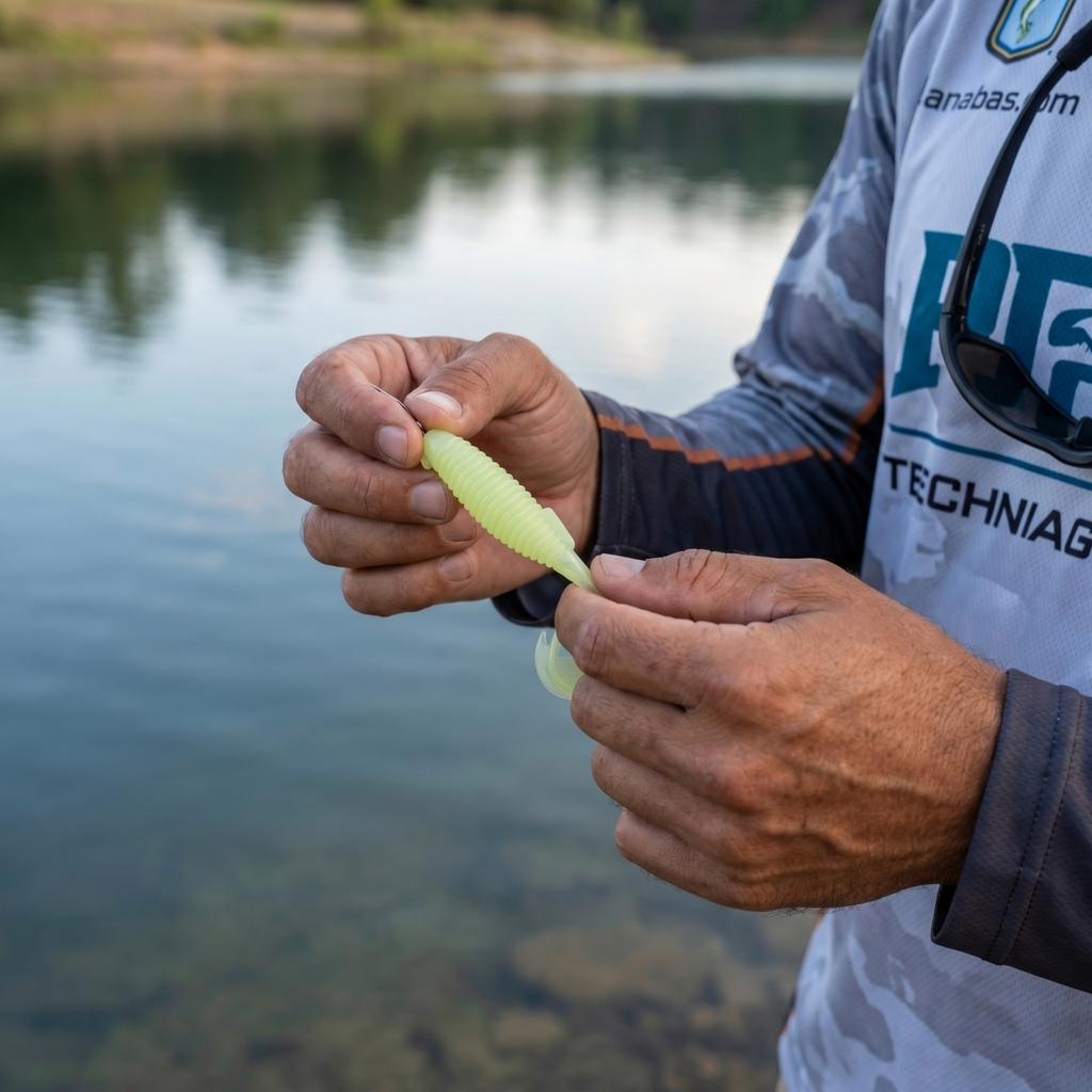 Flapper Thread Soft with Head for Bass Fishing