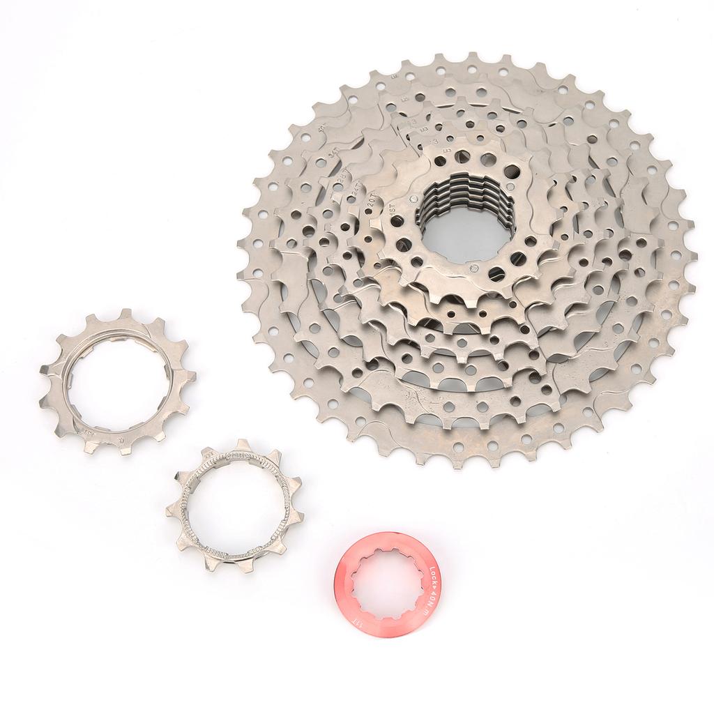 ZTTO 8 Speed Cassette 11‑40T Mountain Bike Freewheel Cassette Sprocket for Road Bicycle
