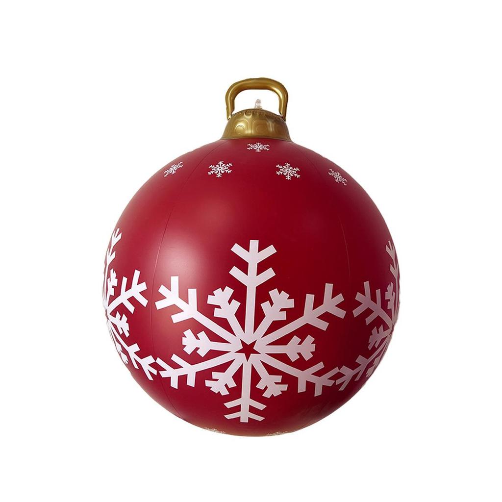 Eco-friendly PVC Inflatable Christmas Ball for Indoor & Outdoor Festive Decoration