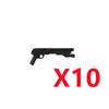 MOC War Building Blocks Movie Characters Soldier Weapons Accessories Rifle Heavy Demolition Pistol Mini Brick Gift Toy X018 DIY