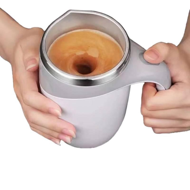 Akumulacyjny Automatyczny Magnetyczny Kubek do Kawy Mieszający - Niemiecki Design