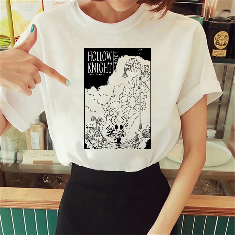 Hollow Knight Tee women manga t shirt girl comic clothes