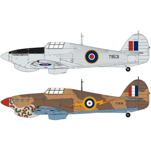 Airfix 1/48 Hawker Hurricane Mk.I Tropical X5129 Plastic Model