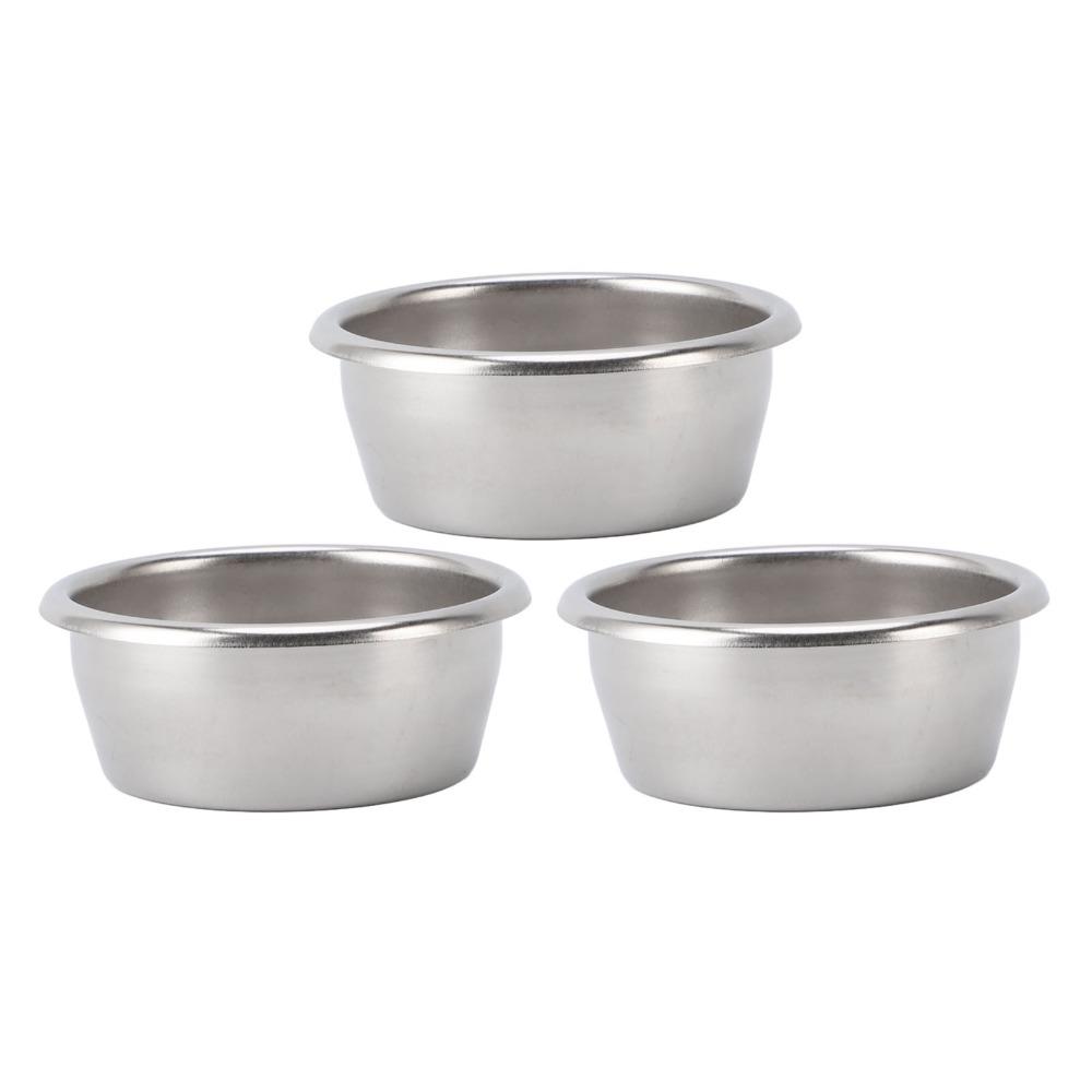3pcs set Stainless Steel Coffee Portafilter Basket For Espresso Machines