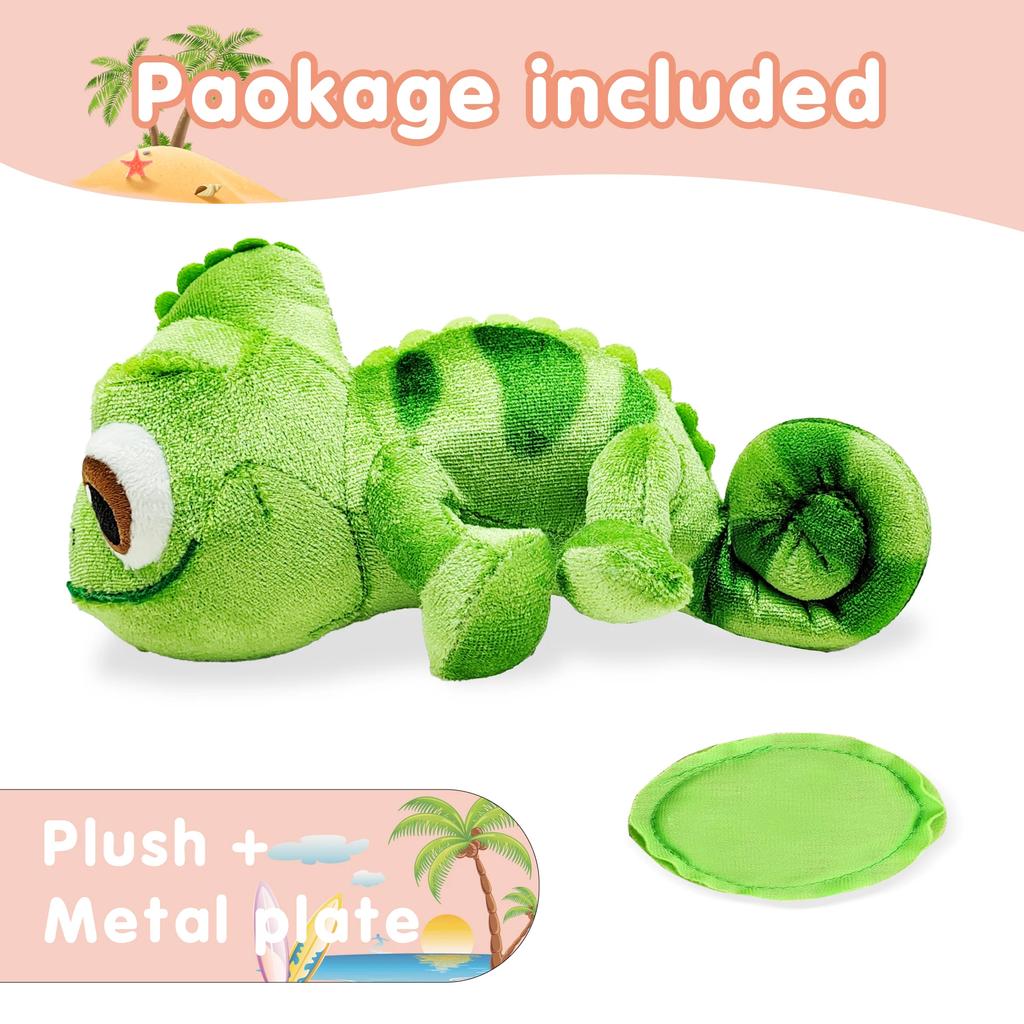 Fast Shipping Pascal Rapunzel Chameleon Plush Toy Soft Stuffed Animals Plush Shoulder Plush Suitable For Parties Perfect Gift