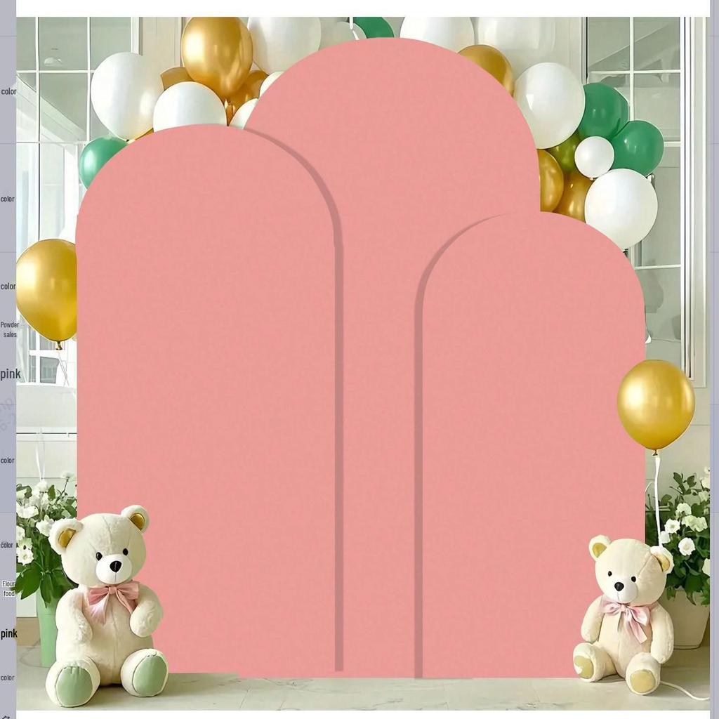 Wedding & Party Half-Round Stretch Arch Fabric Cover