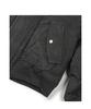 Etce Washed Hood Flap Bomber (Charcoal)