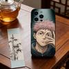 Anime J-Jujutsu Kaisen Y-Yuji Itadori Phone Case Silicone Soft For IPhone 17 16 15 14 13 12 11 X XR Plus Pro Max Plus