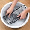 1pc 11 Compartment Collapsible Underwear Storage Box,Nylon Bra Organizer with Breathable Mesh,Foldable Closet Container for Home