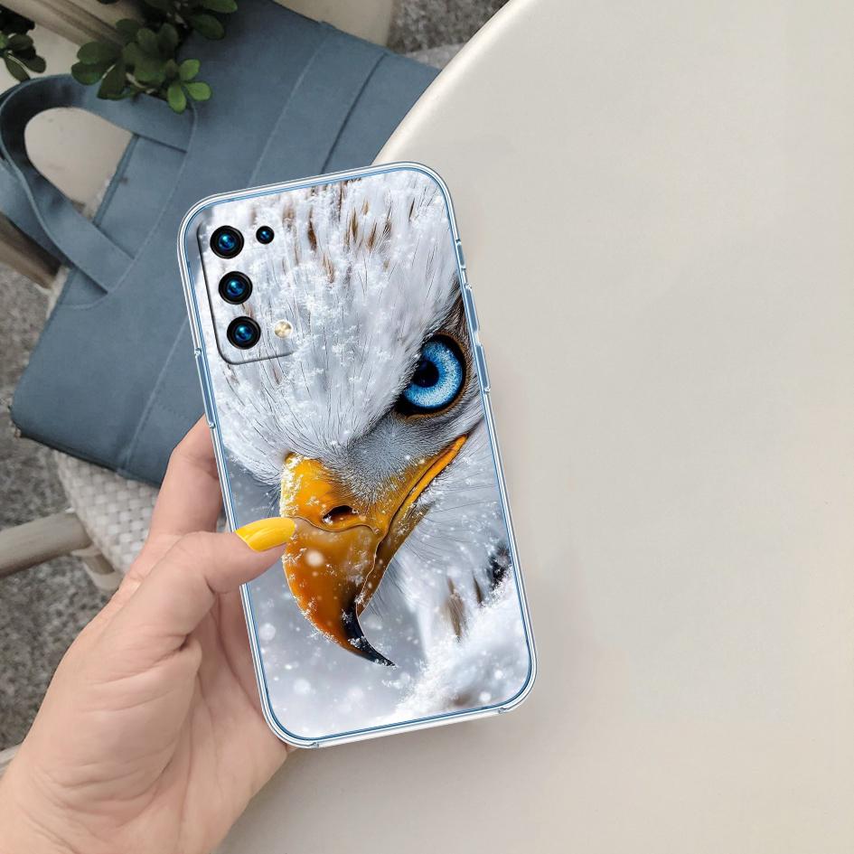 

MY15 Hawk Eagle Soft Shell Transparent Phone Case for Motorola Moto G7 G8 G9 G84 G85 G73 G24 G15 Z2 Play Power Plus Motorola Moto G9 Power