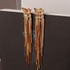 Chic Zircon Tassel Stud Earrings: Elegant, Versatile Light-Luxury Accessories for Women