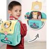 Pet Care Play Set Doctor Kit for Kids, Doctor Pretend Play Vet Dog Grooming Toys Puppy Dog Carrier Feeding Dog Backpack