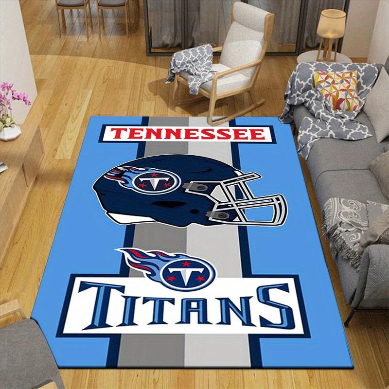 1pc Titans Pattern Area Rug, Anti slip Non Shedding Stain Resistant Carpet