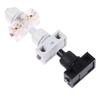 10Pcs Lamp Electrical Fittings With Nut Micro-Motion Small Switch Button Switch