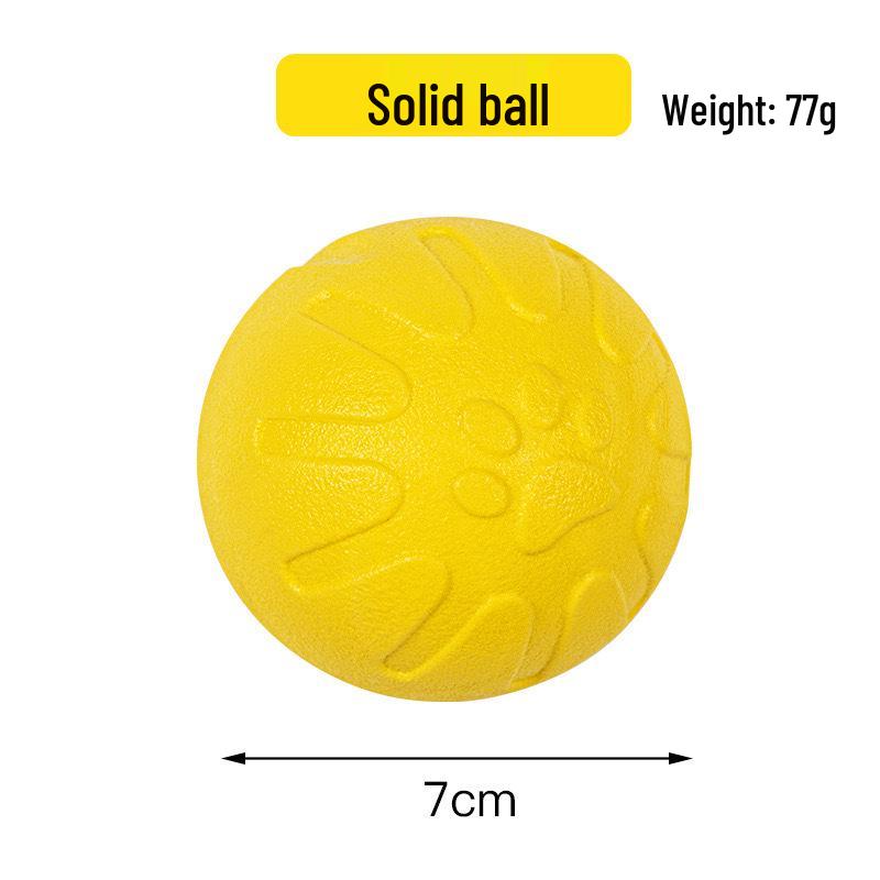 

Professional Dog Training Pull Ring Toy - EVA Molar Ball