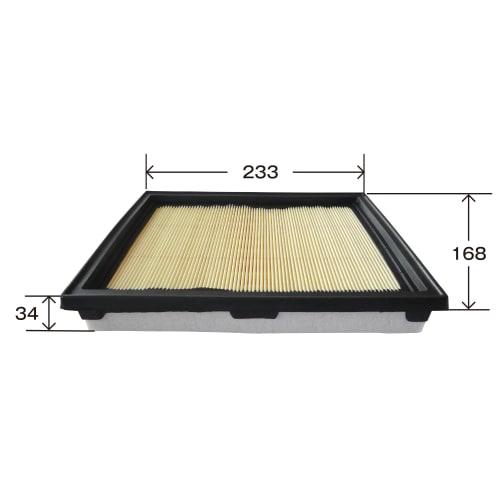 PIAA Air Filter (Air Filter) 1 Piece for Mazda/Suzuki Vehicles Alto Spacia Flare_Other PS77