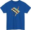 80s 90s Cassette Tape with pencil TShirt vintage music Vintage Unisex Tee