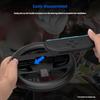 1 Pair Immersive Motion Control Steering Wheel for NS2 Console with Ergonomic Nonslip Grip Button Design
