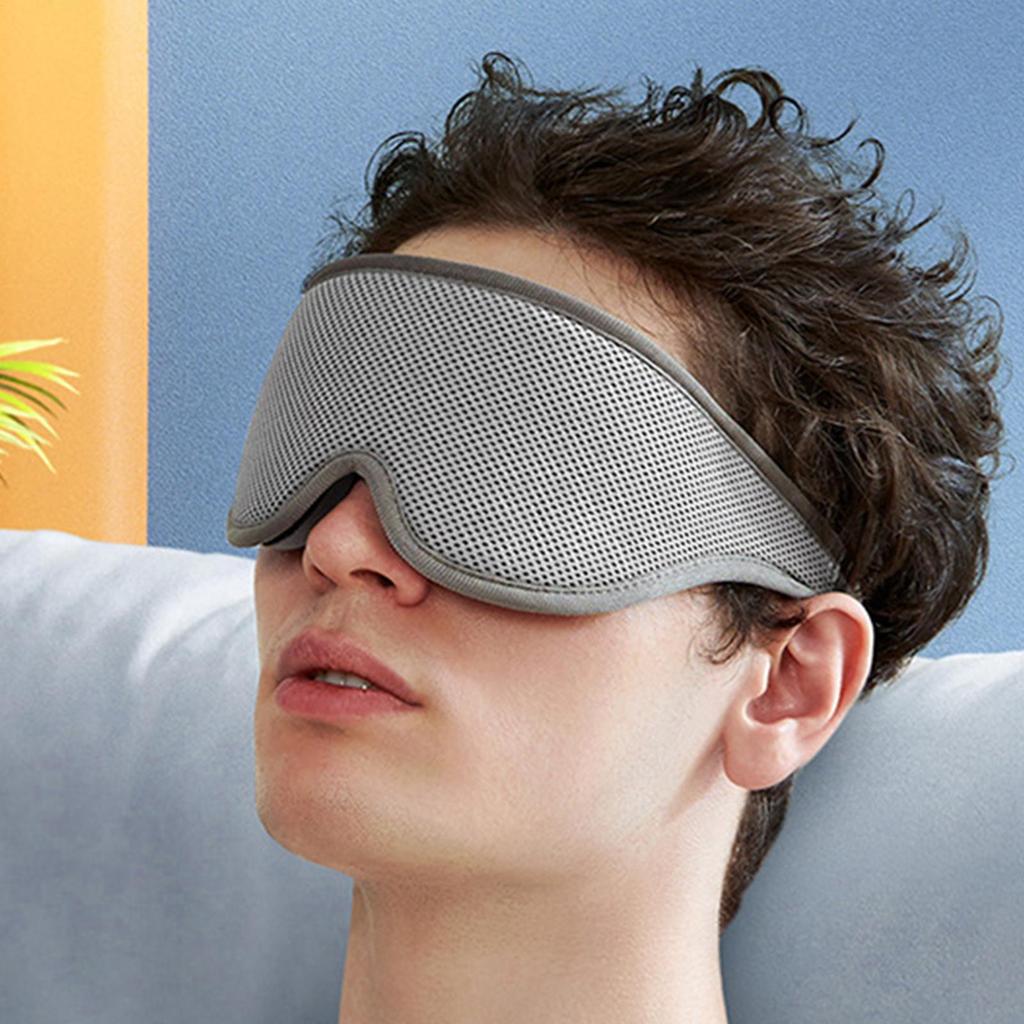 3D Sleep Eye Masque Blindfold Sleeping Cover Soft Eyepatches For Travel Airplane Nighttime Spa Road Trip Home Camping Dormitory