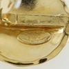 Chanel COCO Mark Earring Matelasse Vintage Plated Gold 41.9g Women Used