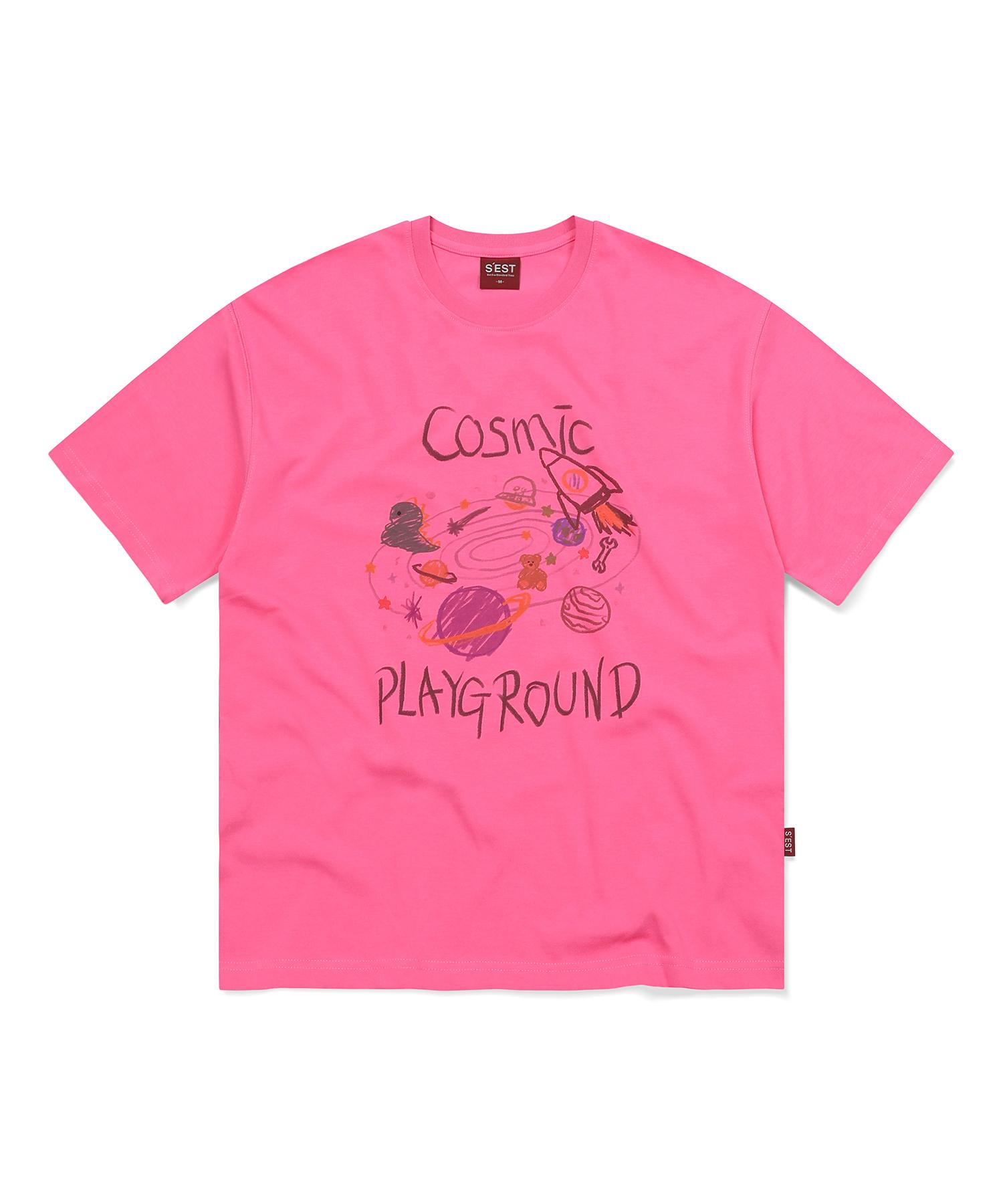 Siest Play Ground T-Shirts Pink M