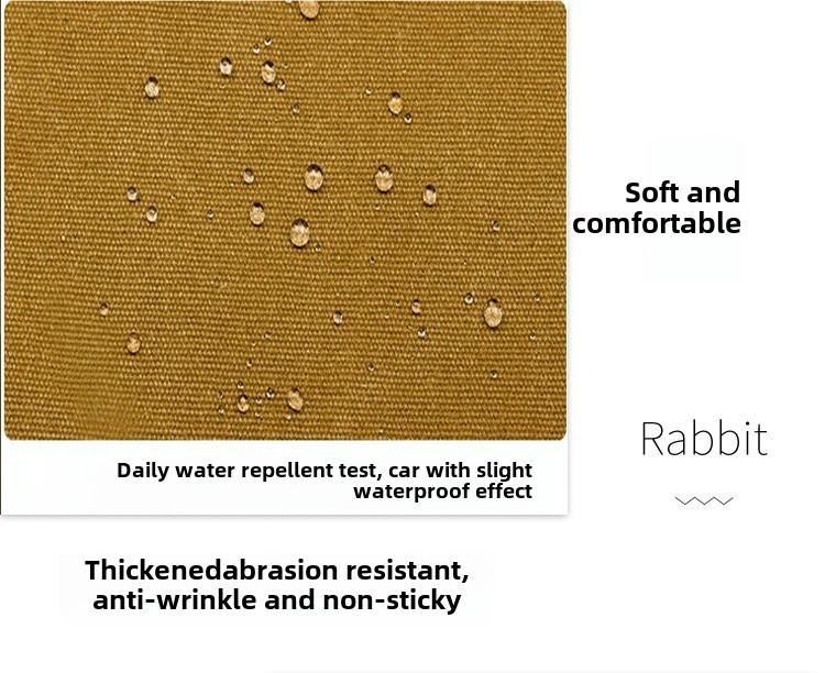 Wasserdichte und ölbeständige Koch- und Gartenschürze aus dicker Canvas-Baumwolle