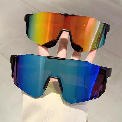 Luxury Designer Vintage Sunglasses for Women Men Outdoor Windproof Sport Goggles Punk Cycling Shades Popular