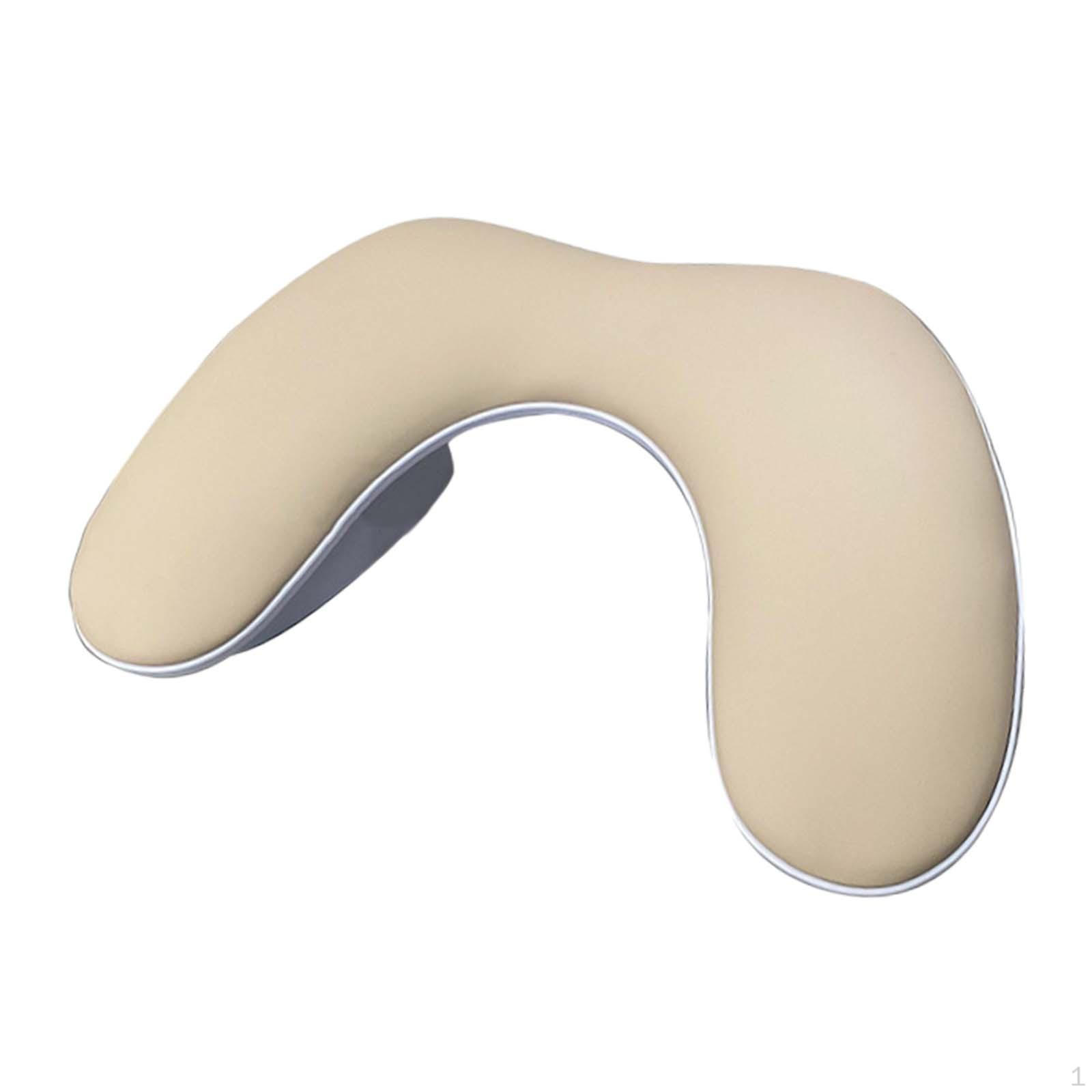 

Arm Rest for Nails U Shape Hand Manicure Nail Stand Salon Art Women Milk tea color
