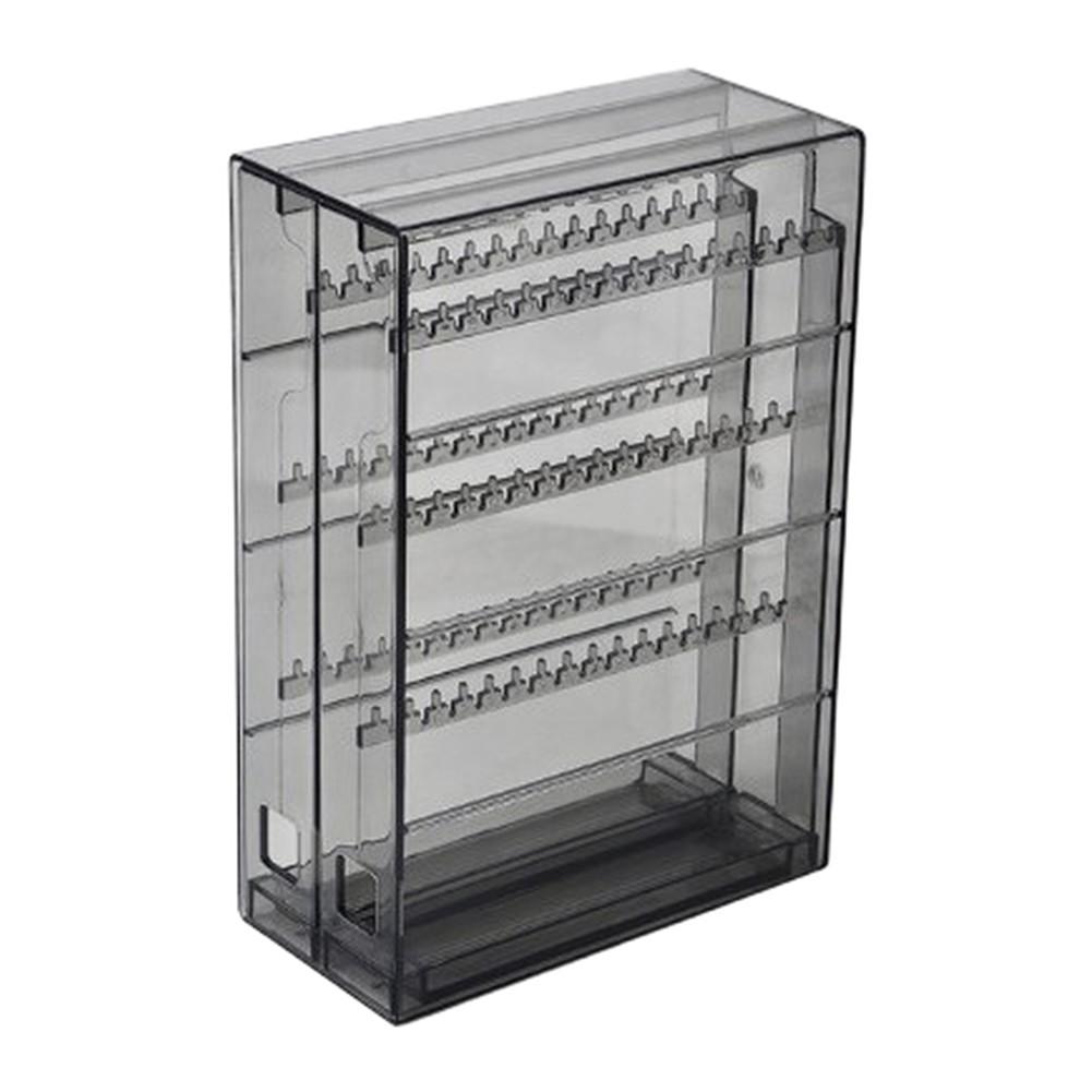 

Space Saving Vertical Jewelry Organizer Box with Multiple Pull Out Drawers for Earrings Necklaces and Bracelets