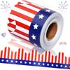 4th of July Bulletin Board Border Independence Day Bulletin Border Trim Bulletin Board Sticker for Classroom Decoration