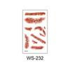 Waterproof Tattoo Stickers Safe And Harmless 4 Material Synthesis Clear Pattern Disposable Tattoo Stickers Add A Sense Of Humor