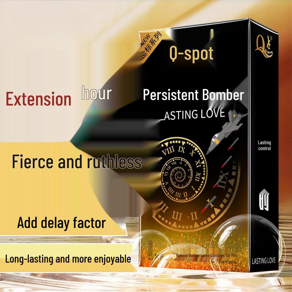 Q-spot Extra Thick Long-Lasting Condoms Set
